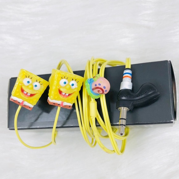 SpongeBob Squarepants Earphone Earbuds - Picture 3 of 4